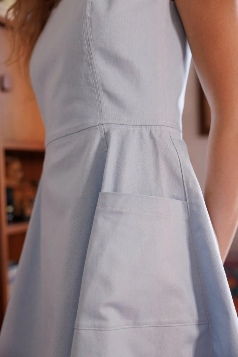 Marigold Anna Dress (Sky) - Image 19
