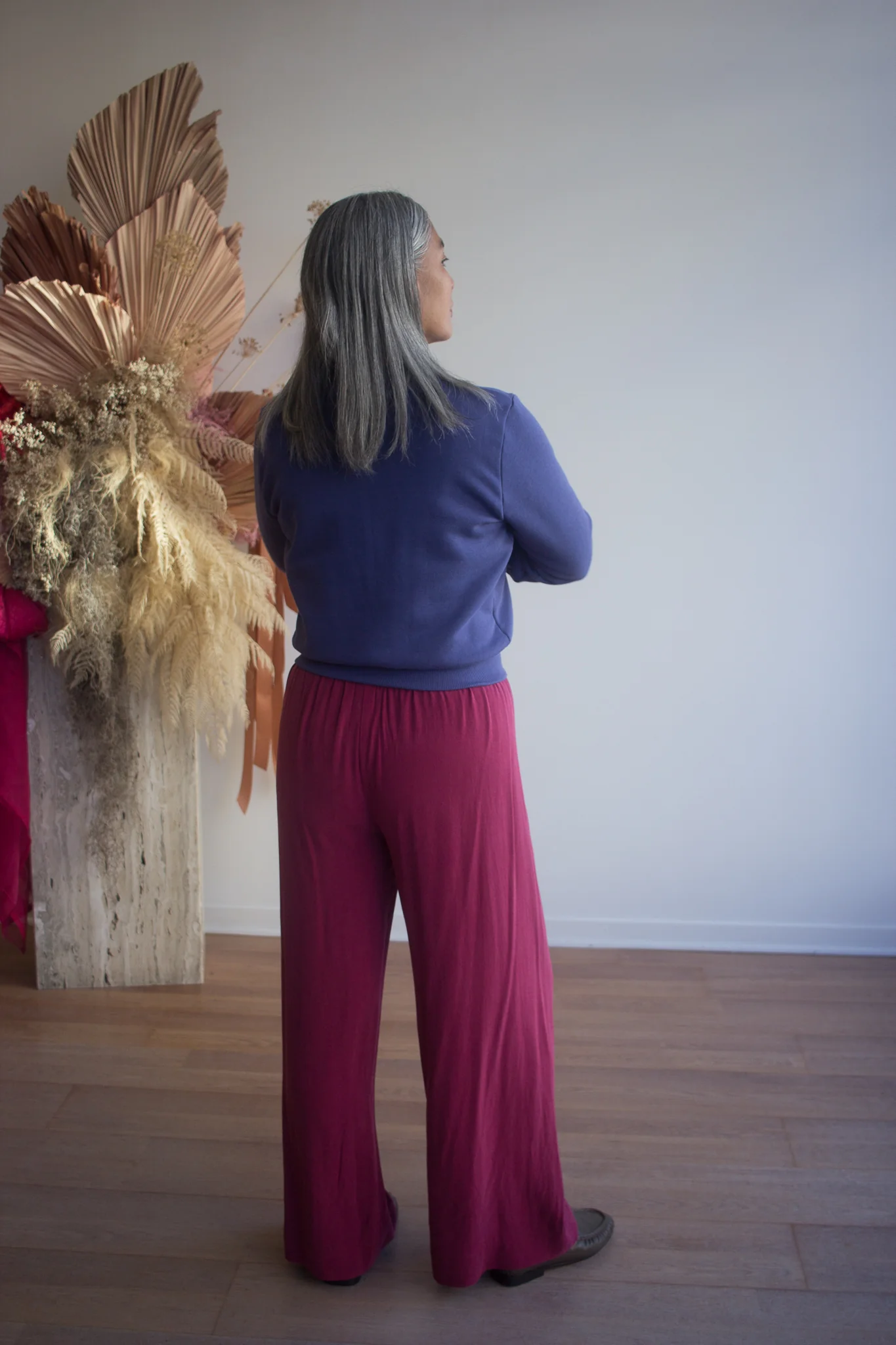 Marigold Benjamin Pants (Magenta) - Image 3