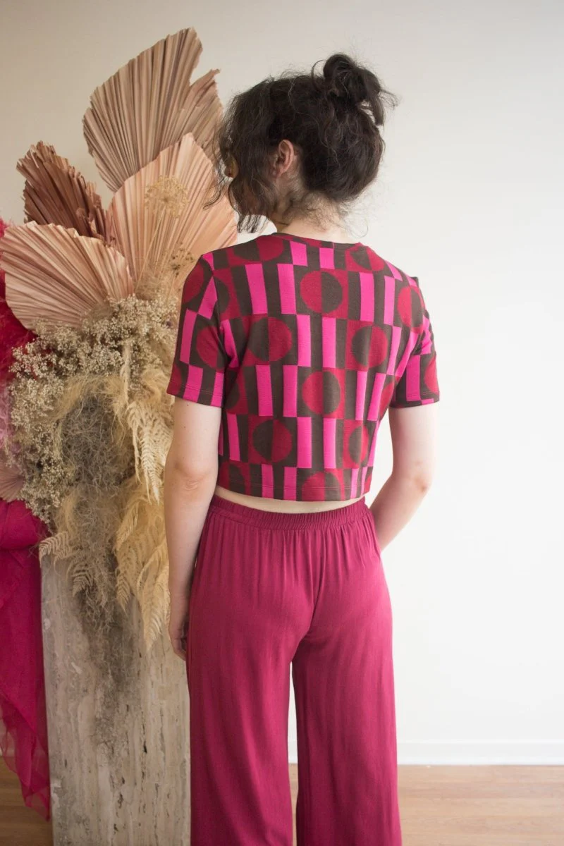 Marigold Benjamin Pants (Magenta) - Image 5