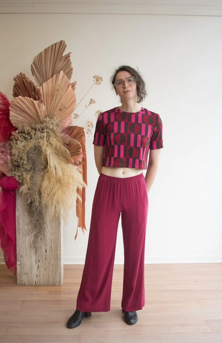 Marigold Benjamin Pants (Magenta) - Image 6