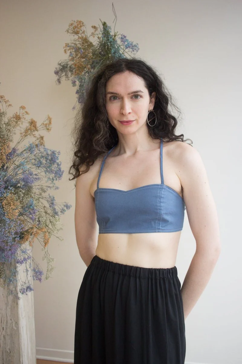 Marigold Colombe Top (Blue)