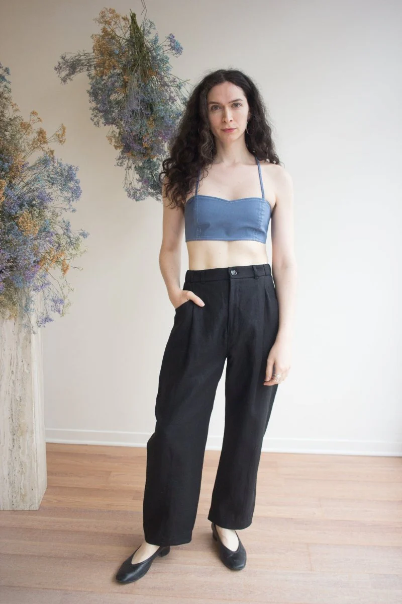 Marigold Colombe Top (Blue) - Image 12