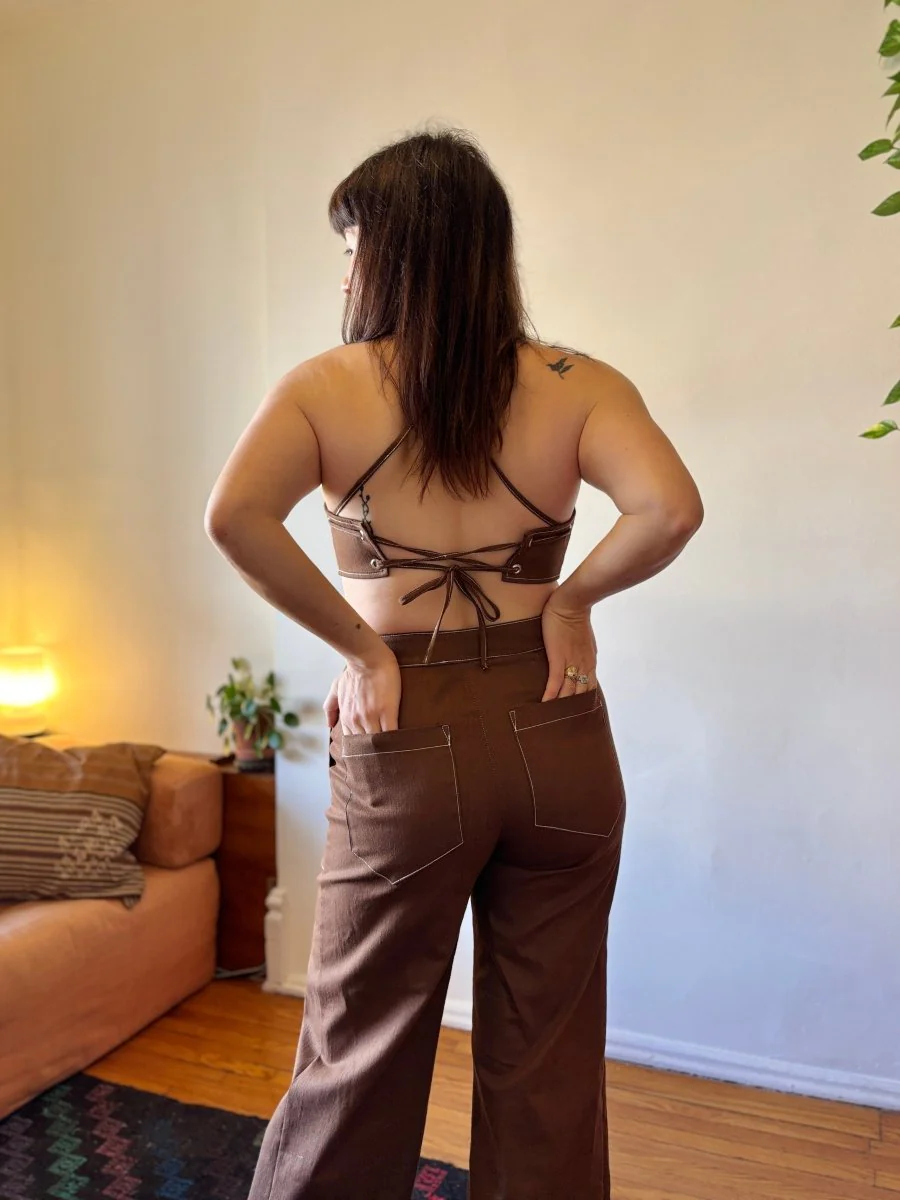Marigold Colombe Top (Brown) - Image 10