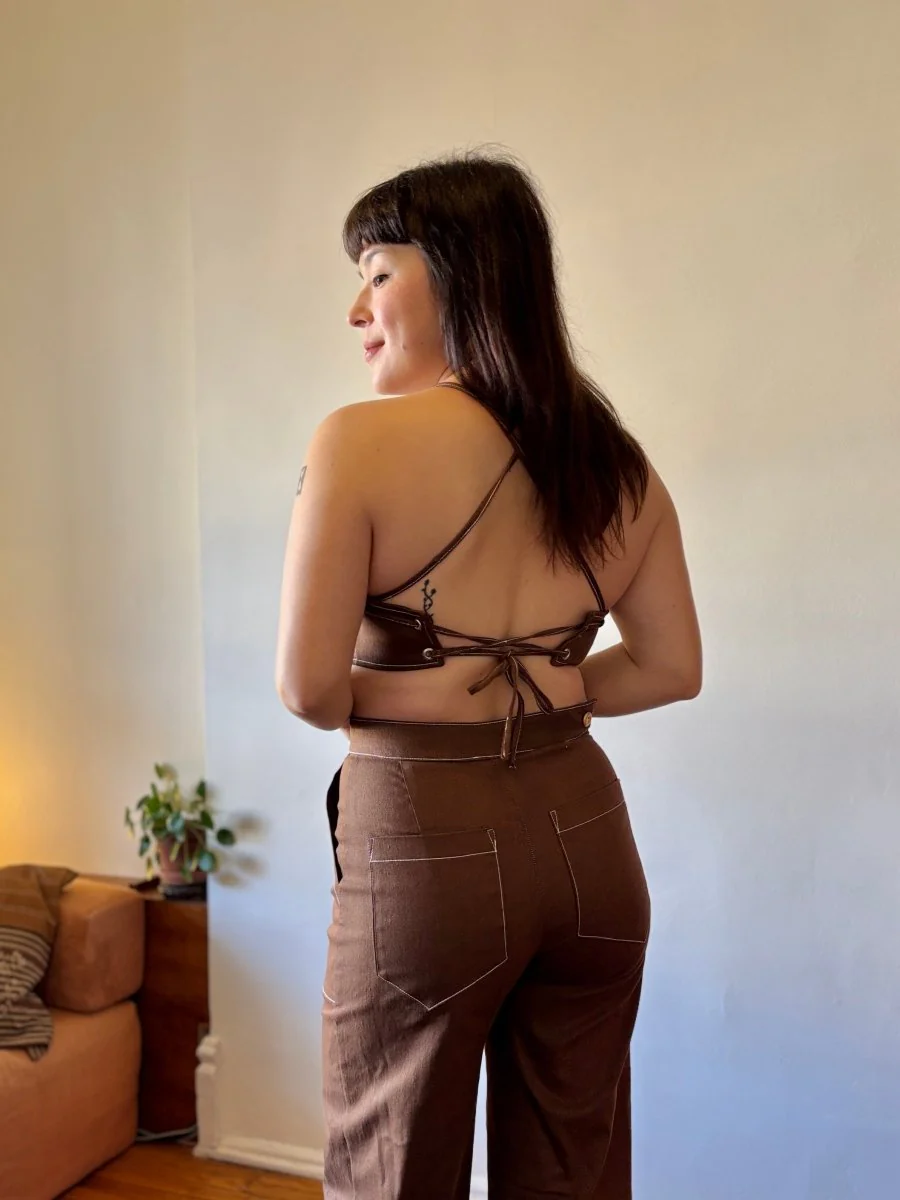 Marigold Colombe Top (Brown) - Image 2