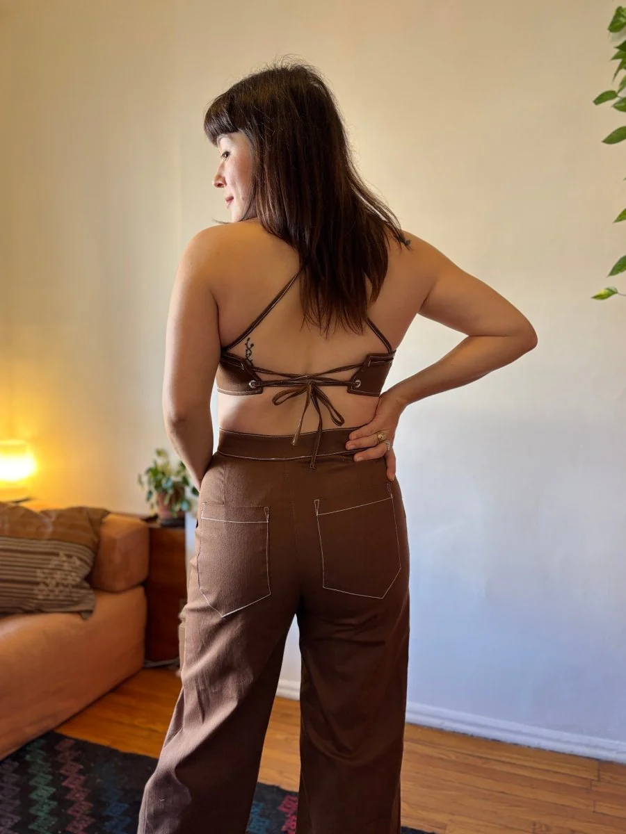 Marigold Colombe Top (Brown) - Image 4