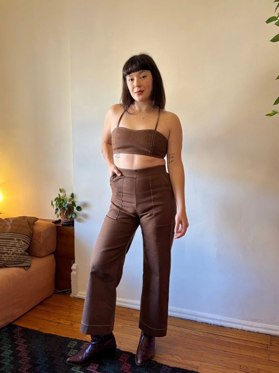 Marigold Colombe Top (Brown) - Image 5