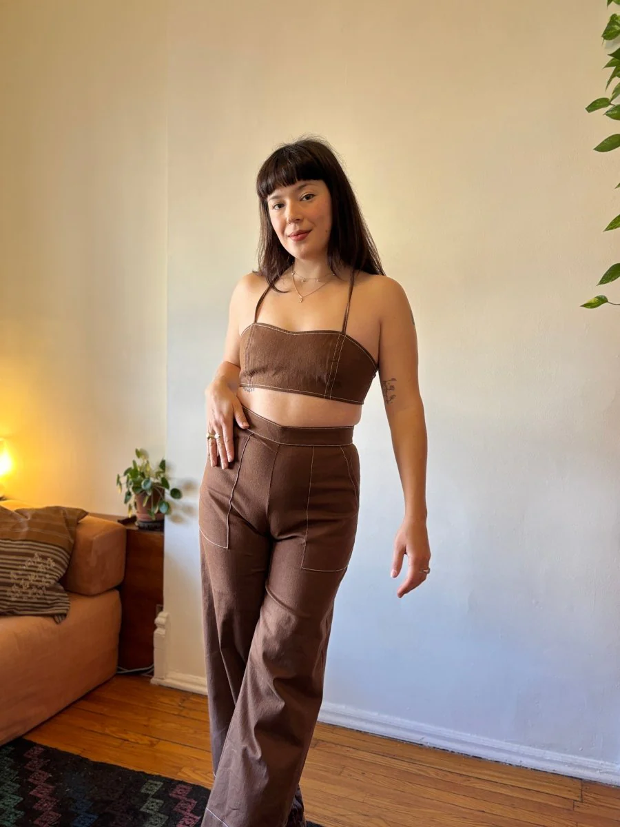 Marigold Colombe Top (Brown) - Image 6