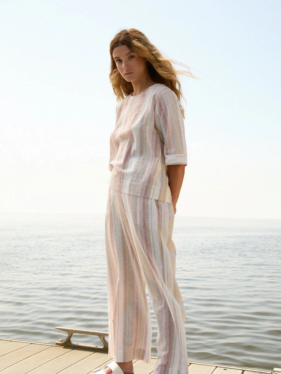Marigold Dona Pant II (Pink Stripe) - Image 10
