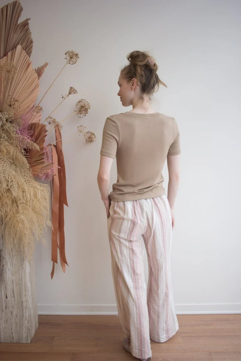 Marigold Dona Pant II (Pink Stripe) - Image 5
