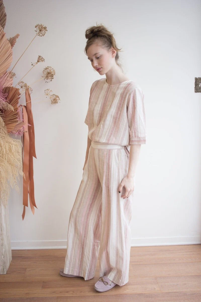 Marigold Dona Pant II (Pink Stripe) - Image 6