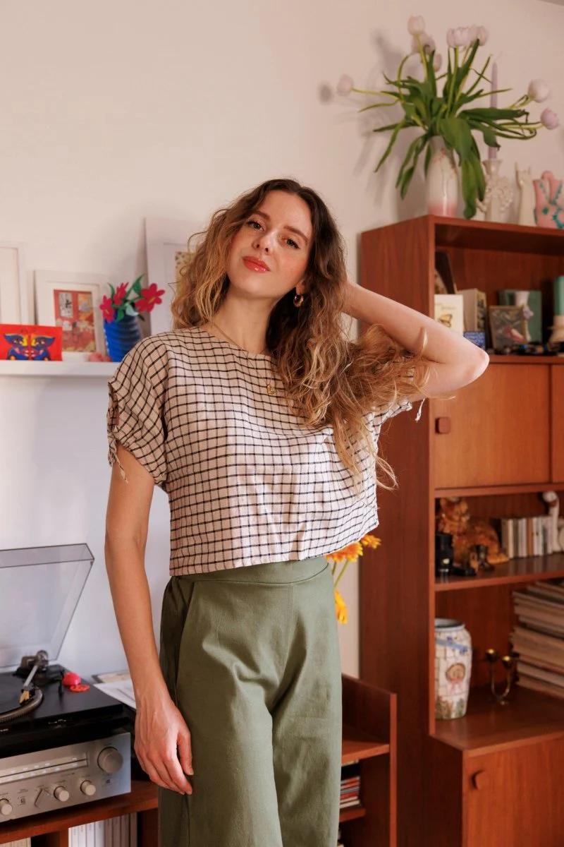 Marigold Dona Pants (Olive) - Image 11