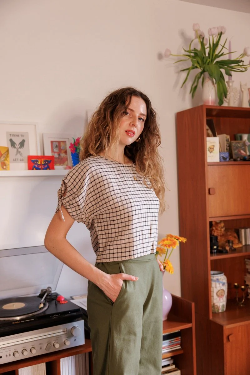 Marigold Dona Pants (Olive) - Image 9