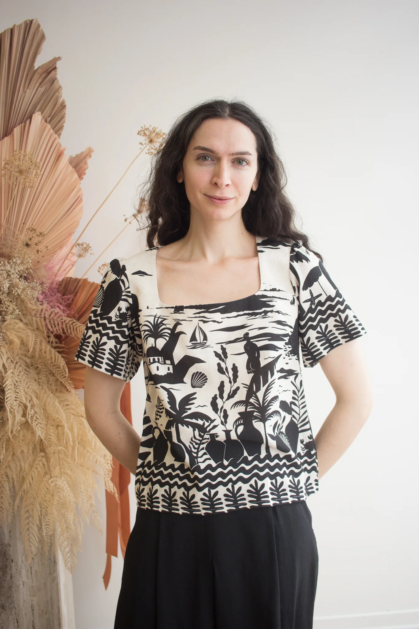 Marigold Magnolia Top (Santorini)