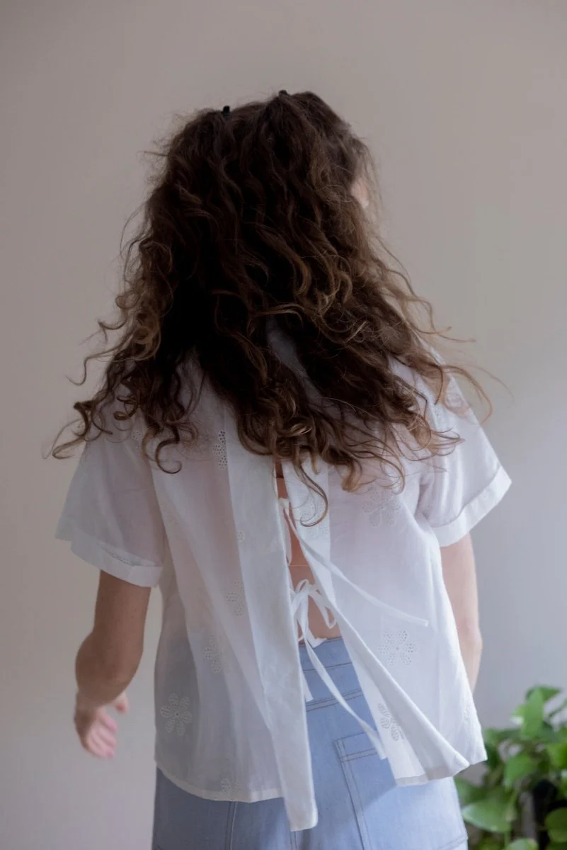 Marigold Nicky Shirt (White) - Image 2