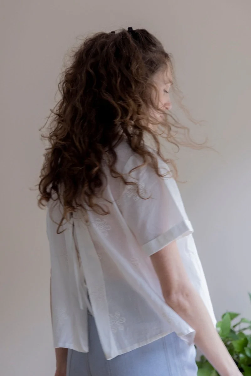 Marigold Nicky Shirt (White) - Image 8