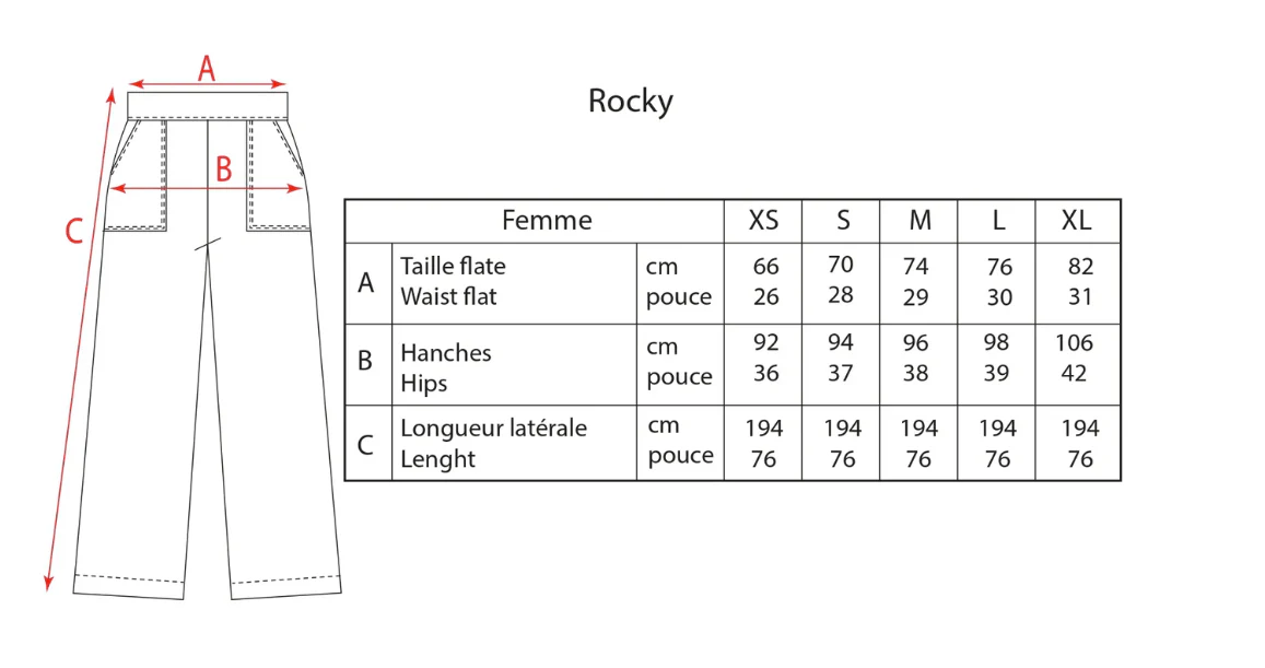 Marigold Rocky Pants (Azur Blue) - Image 4