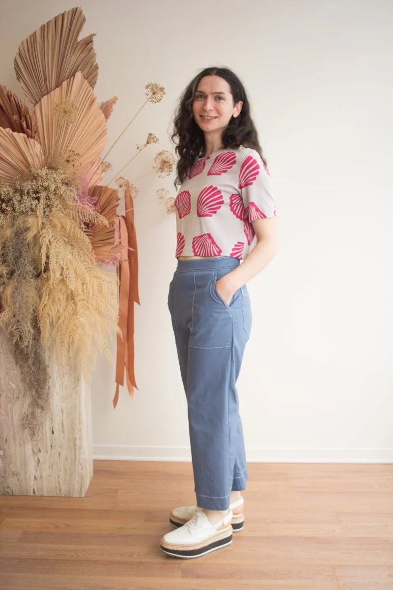 Marigold Joe Top (Pink Shells) - Image 4