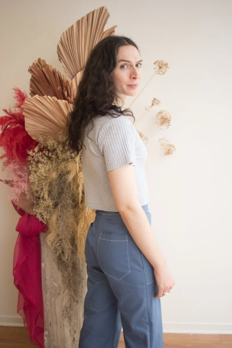 Marigold Rocky Pants (Blue) - Image 6