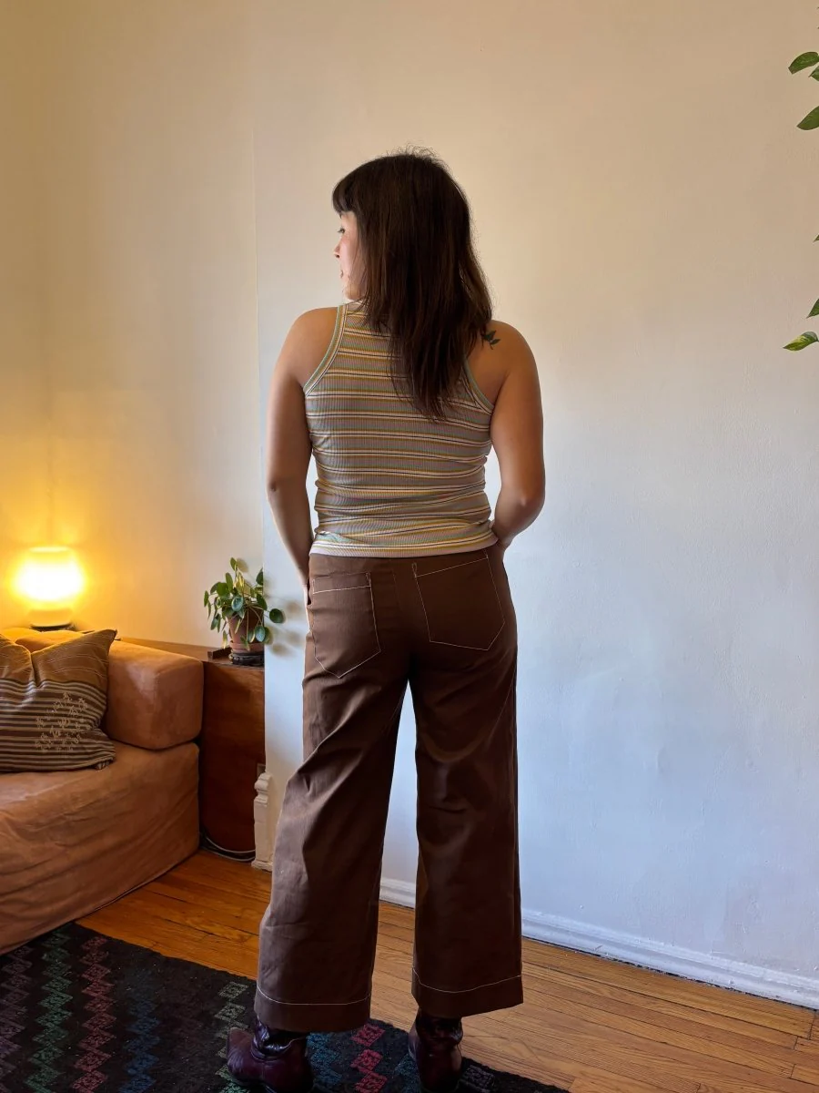Marigold Rocky Pants (Brown) - Image 8
