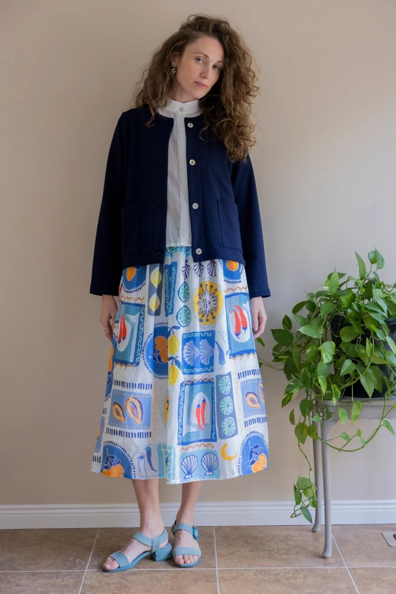 Marigold Anita Coat (Navy) - Image 6