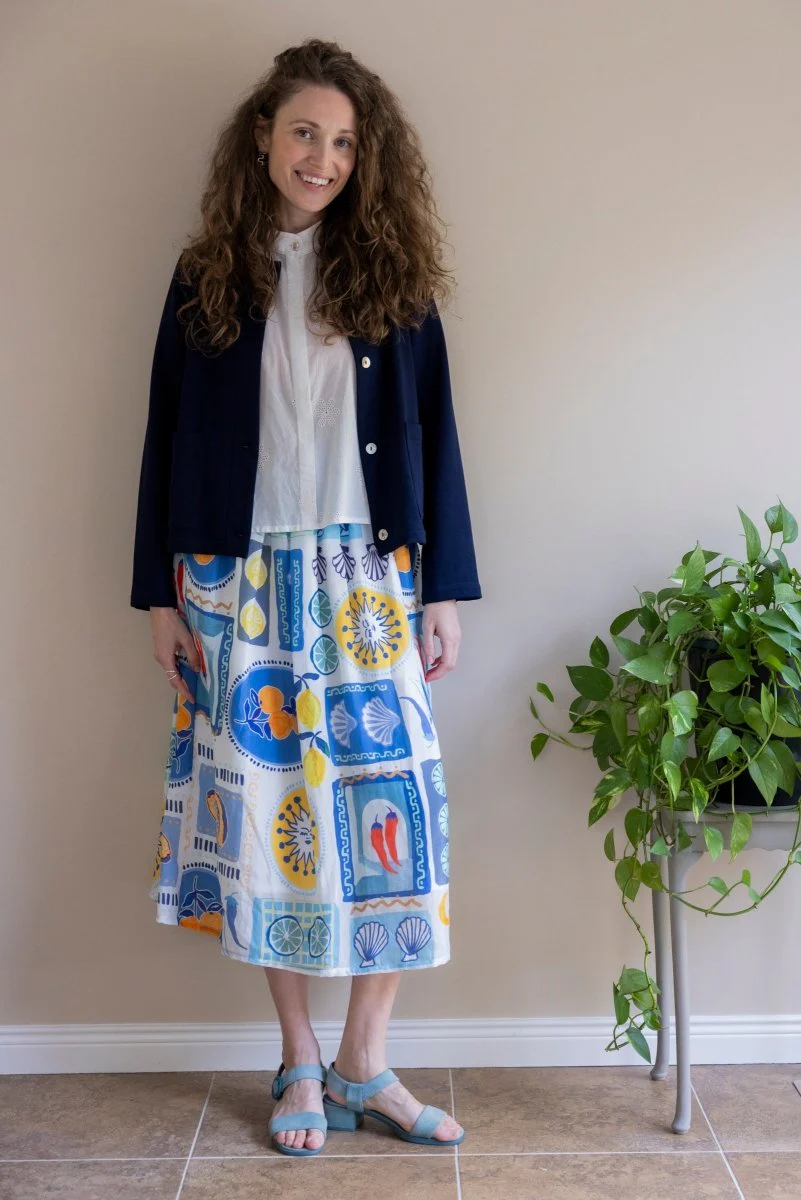 Marigold Anita Coat (Navy) - Image 10