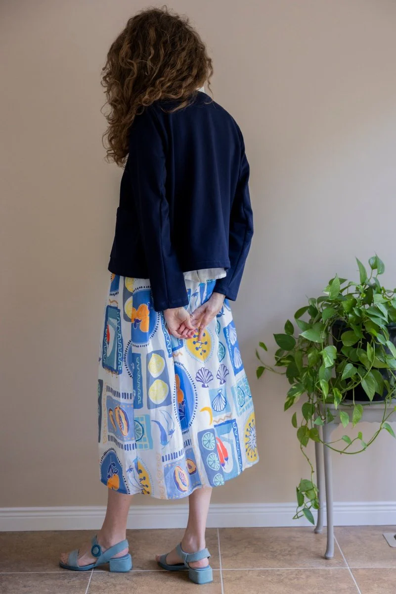 Marigold Anita Coat (Navy) - Image 12