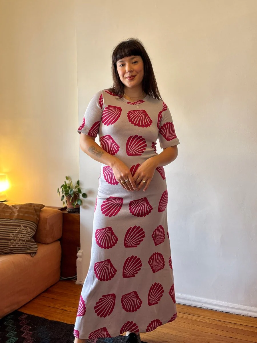 Marigold Trudy Dress (Pink Shell)