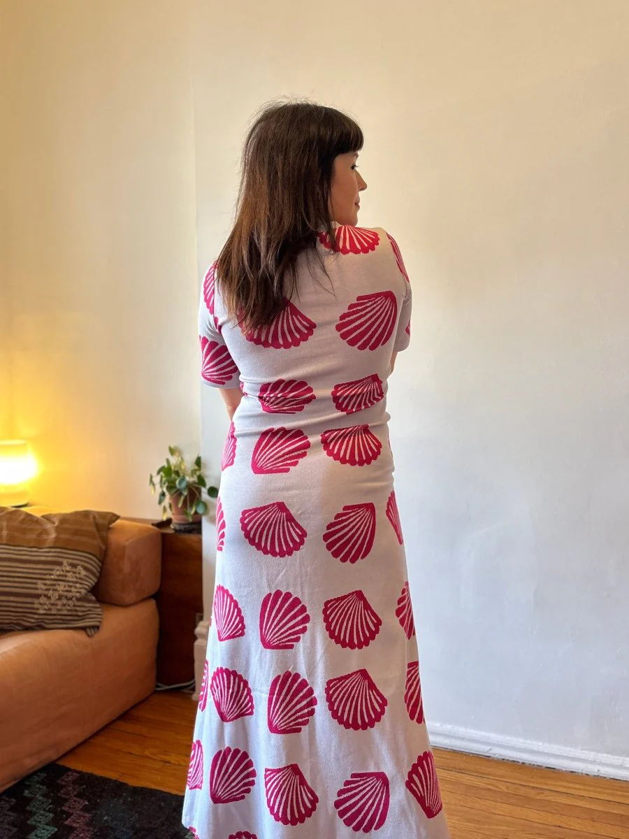 Marigold Trudy Dress (Pink Shell) - Image 8