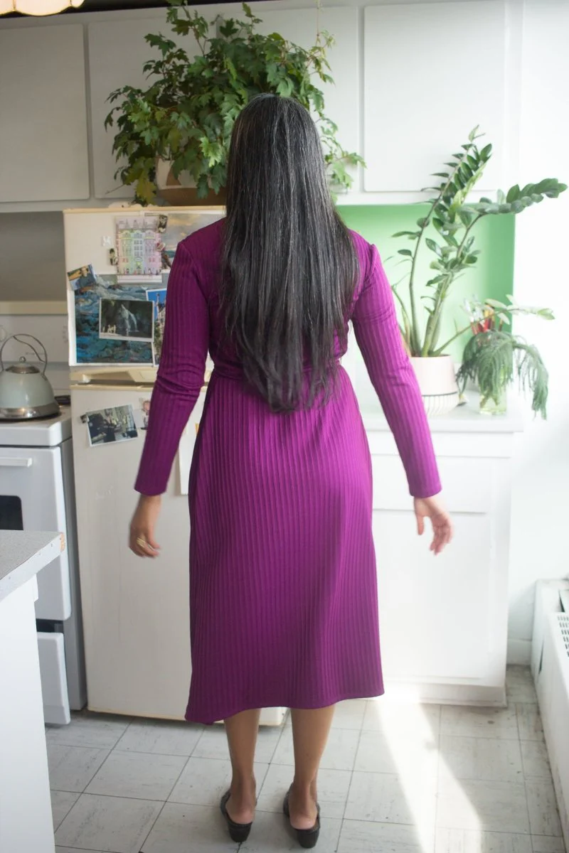 Marigold Vera Dress (Purple) - Image 5