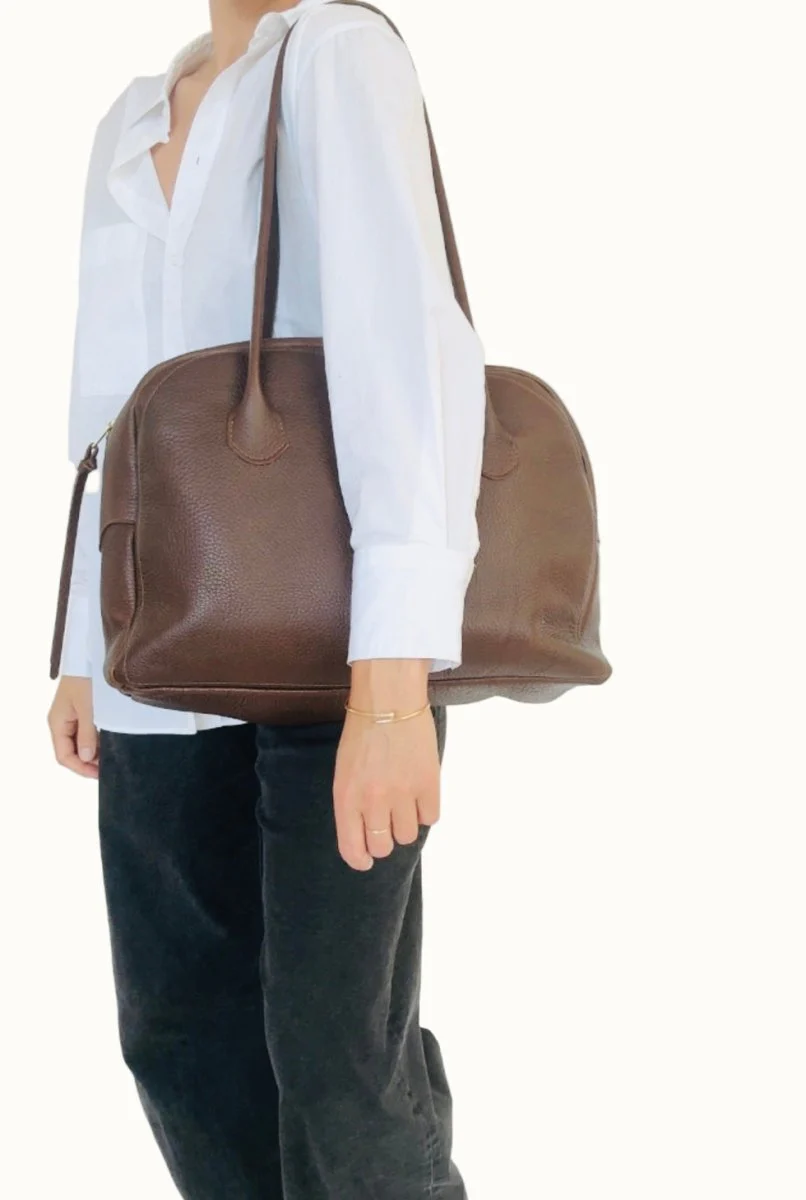 Market Canvas Amandine Travel Bag (Cacao)