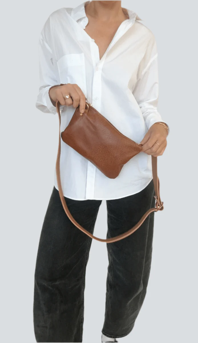 Market Canvas Astrid Crossbody Bag (Various Colours)