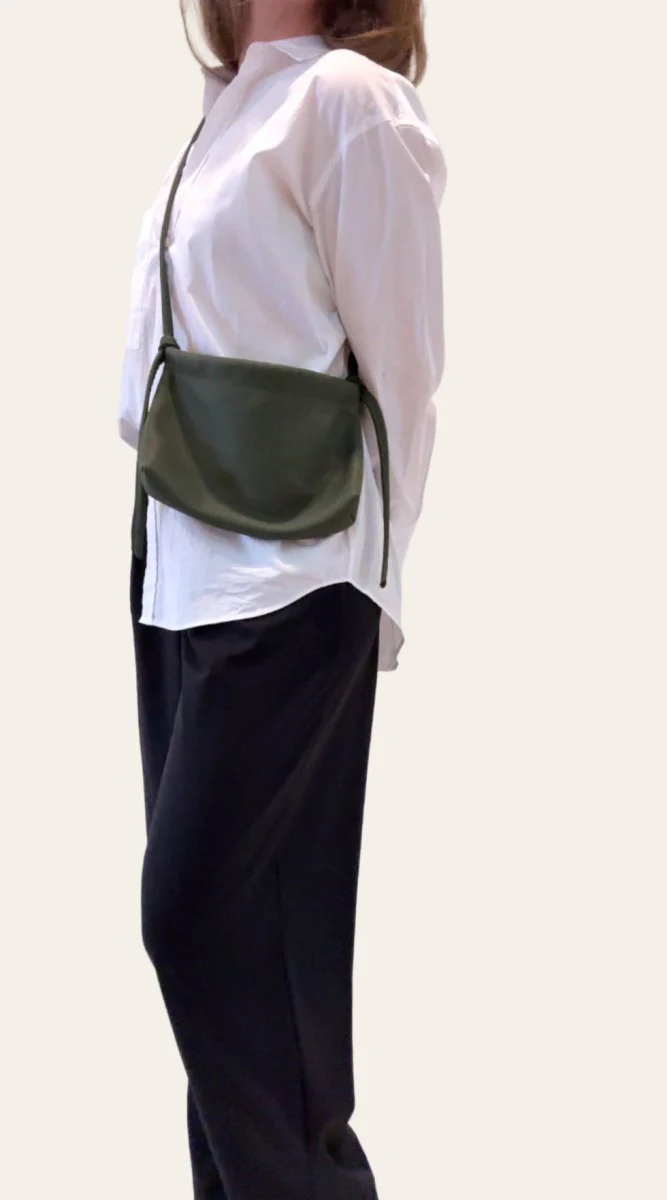 Market Canvas Mini Henni Tote (Arugula) - Image 3