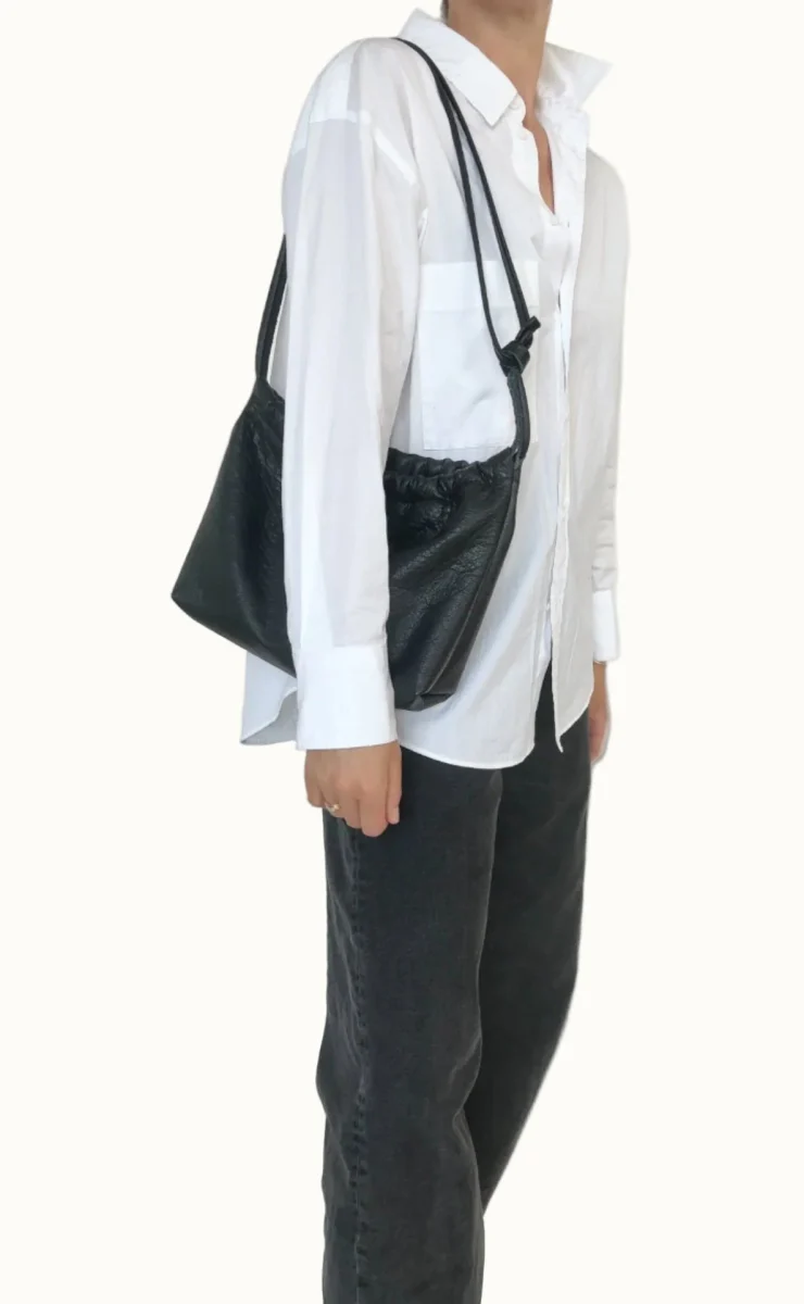 Market Canvas Henni Tote (Noir) - Image 2