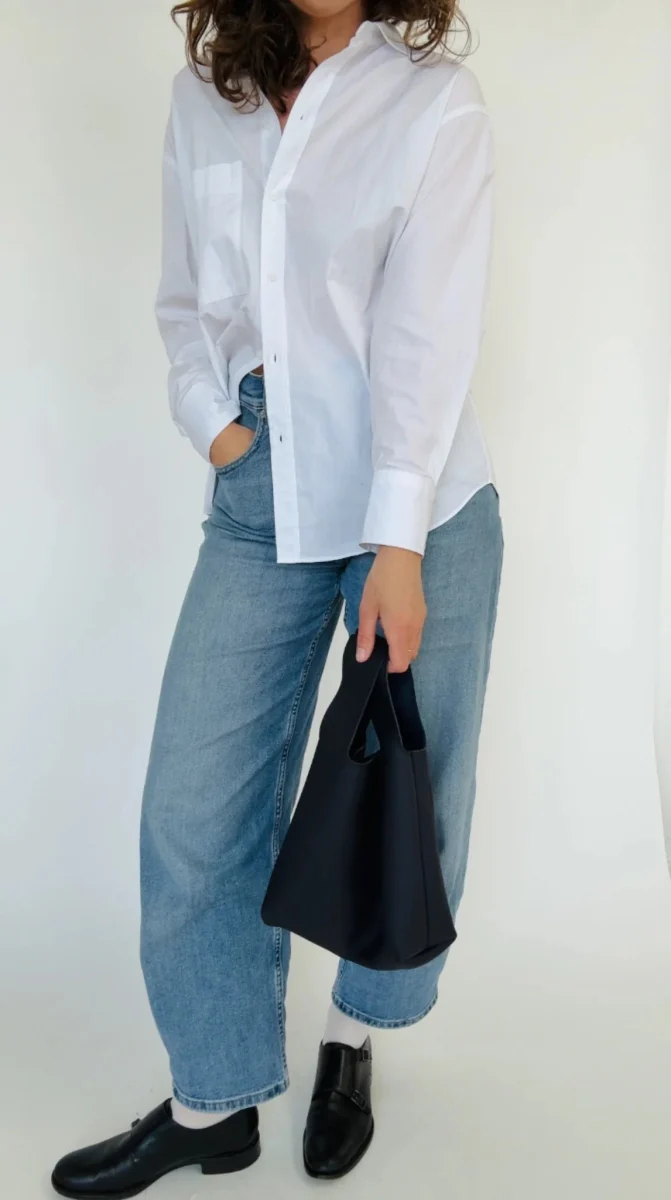 Market Canvas Issy Mini Tote (Dark Navy) - Image 5