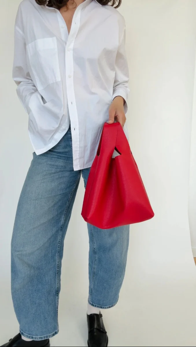 Market Canvas Issy Mini Tote (Strawberry)