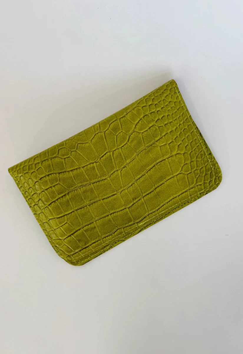 Market Canvas Ivy Leather Clutch Wallet (Various Colours) - Image 2