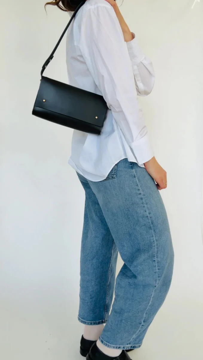 Market Canvas Kembra Shoulder Bag (Noir) - Image 2