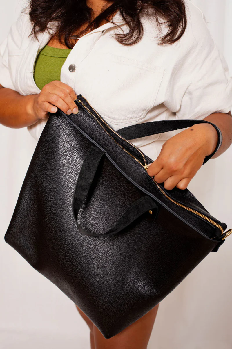 Market Canvas Marina Commuter Tote (Noir) - Image 5