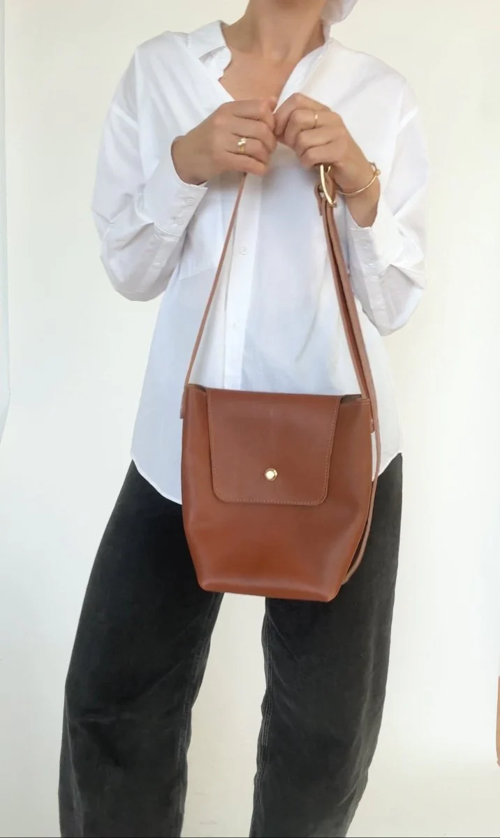 Market Canvas Rapha Satchel (Toffee) - Image 3
