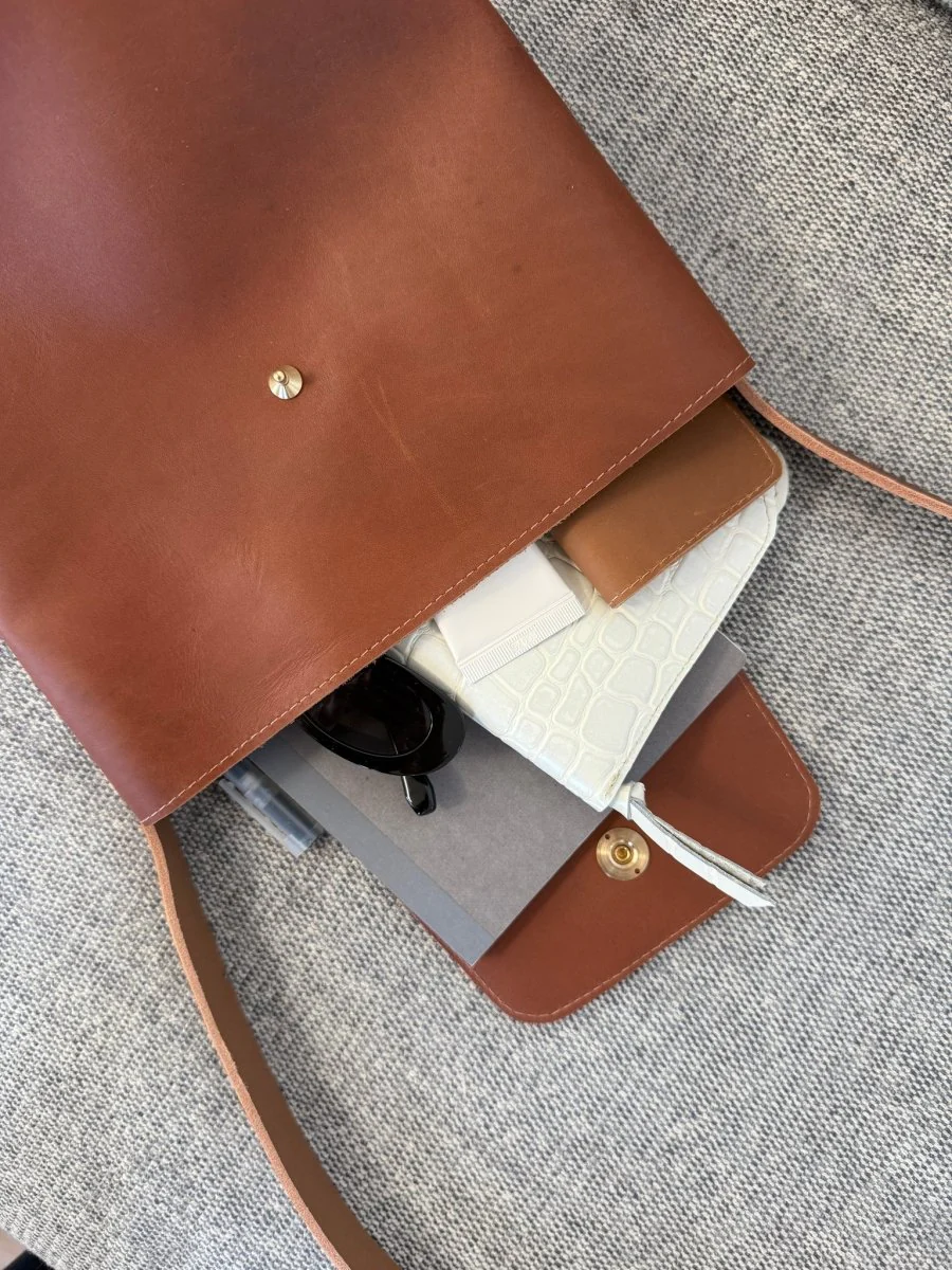 Market Canvas Rapha Satchel (Toffee) - Image 4