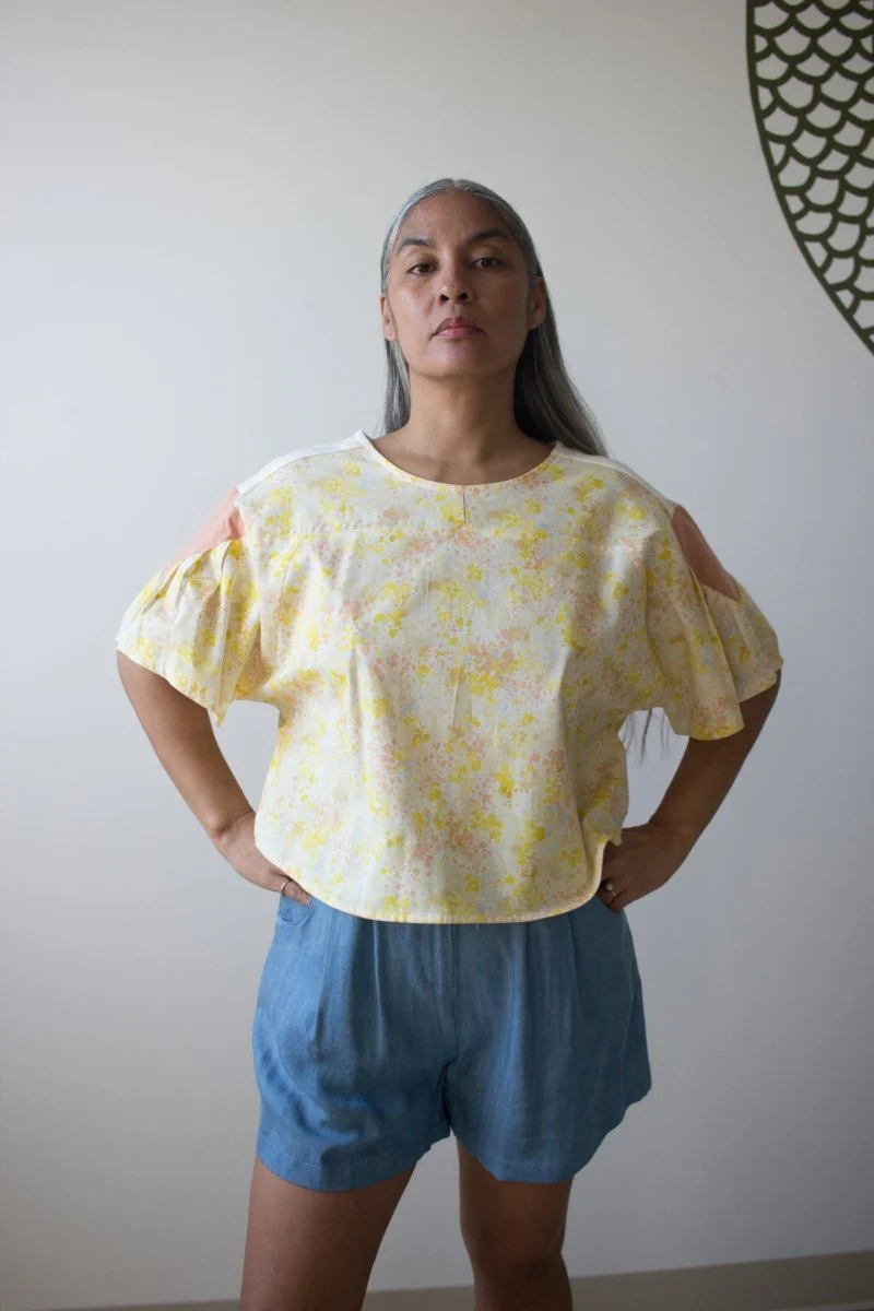 Meemoza Maelle Shorts (Old Blue Tencel) - Image 8