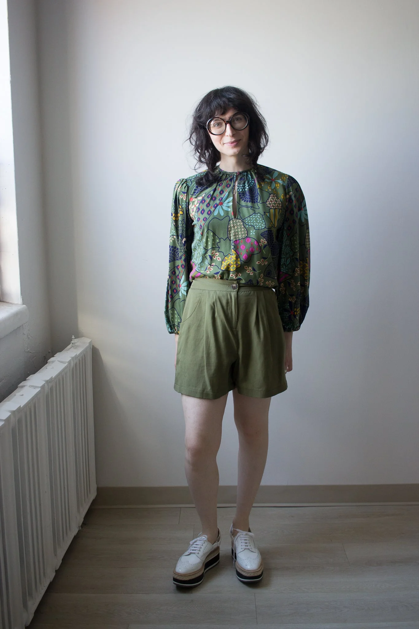 Meemoza Maelle Shorts (Sage Tencel)