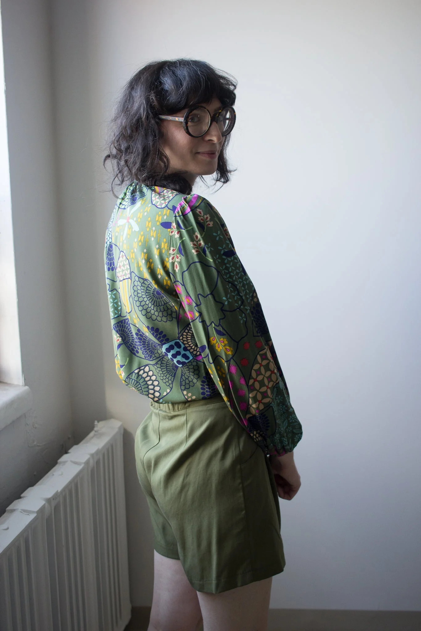 Meemoza Maelle Shorts (Sage Tencel) - Image 3