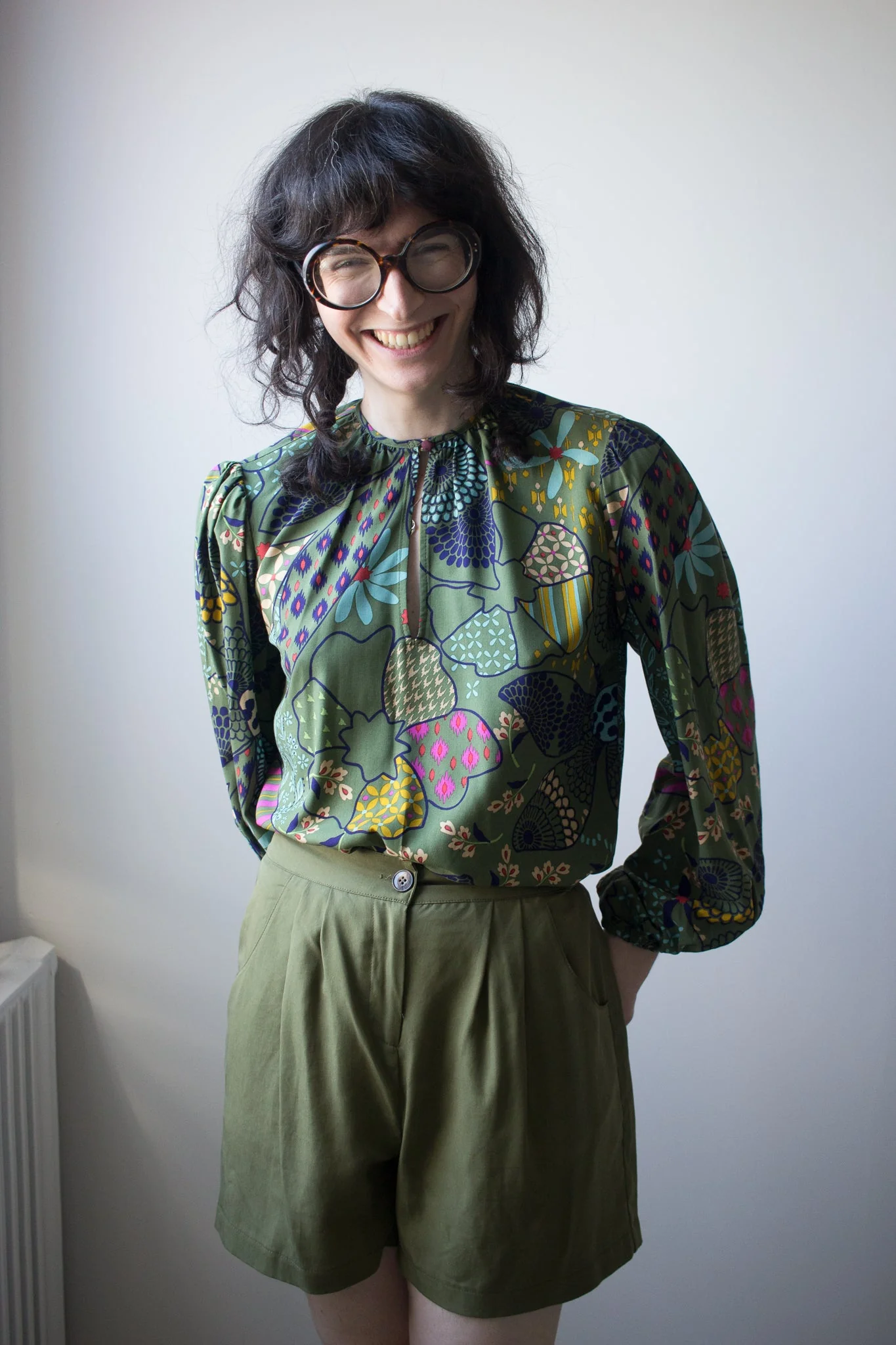 Meemoza Maelle Shorts (Sage Tencel) - Image 4