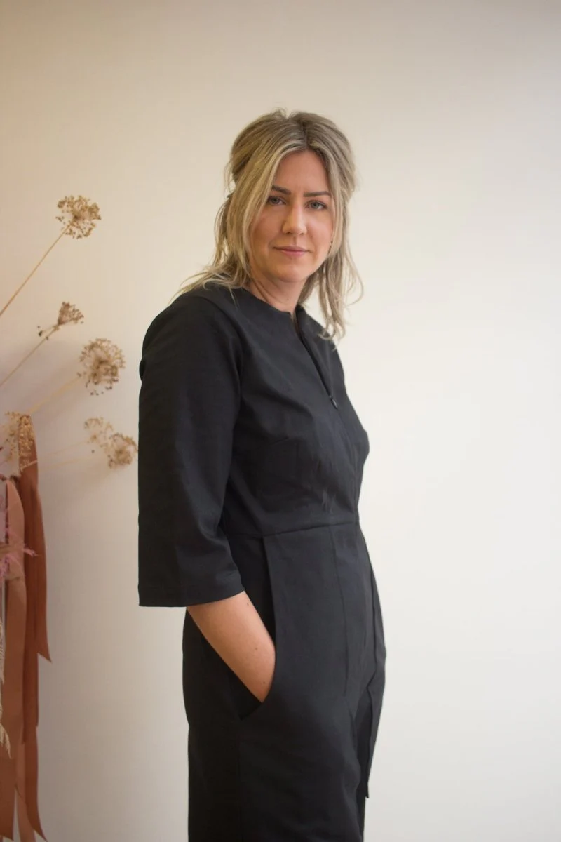Meg 70's Jumpsuit (Black) - Image 4