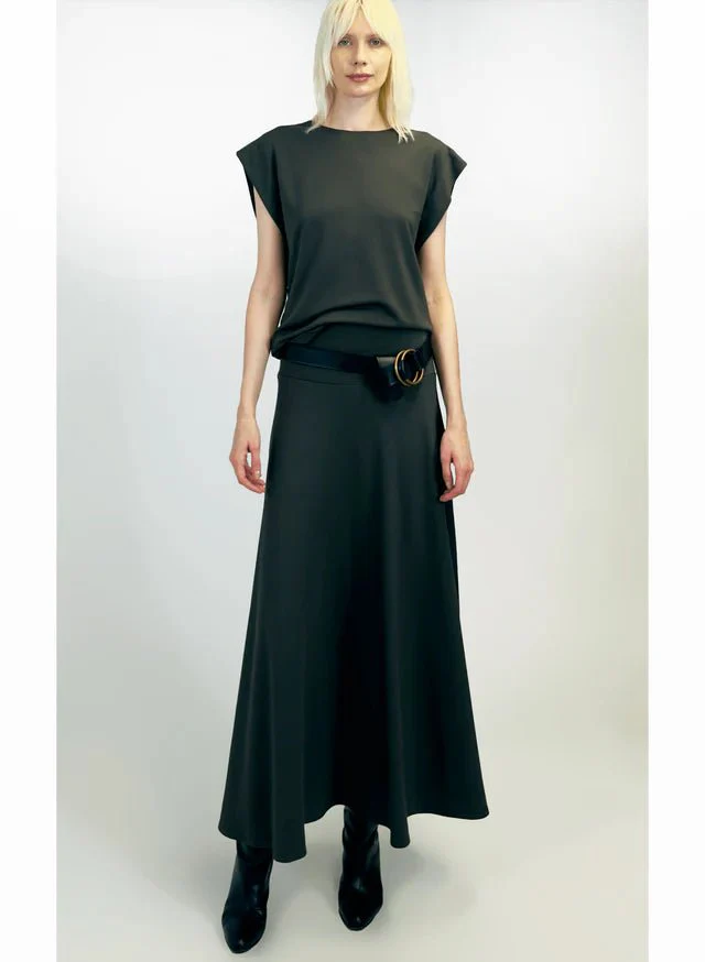 Meg 80s Top (Olive) - Image 3