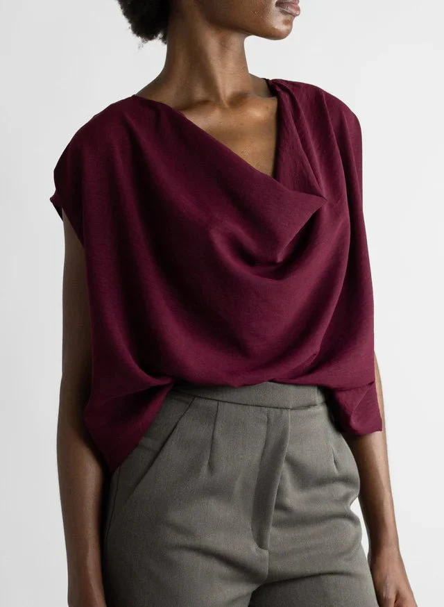 Meg Cowl Top (Porto) - Image 5