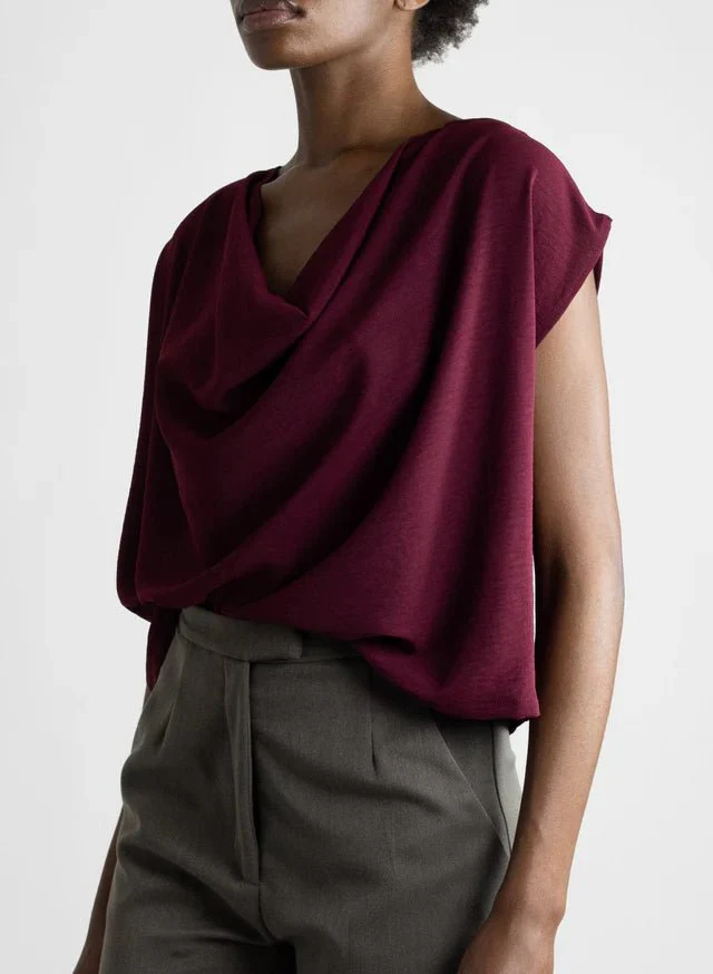 Meg Cowl Top (Porto) - Image 7