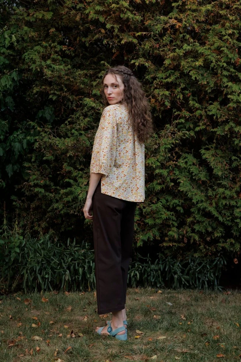 Meg Short Odette Pant (Chocolate) - Image 4