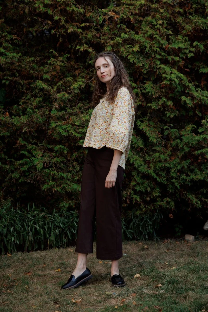 Meg Short Odette Pant (Chocolate) - Image 9